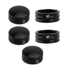 Load image into Gallery viewer, 5X Rear Axle Cover Nut Bolt Caps For Harley Sportster XL1200 883 Softail Touring