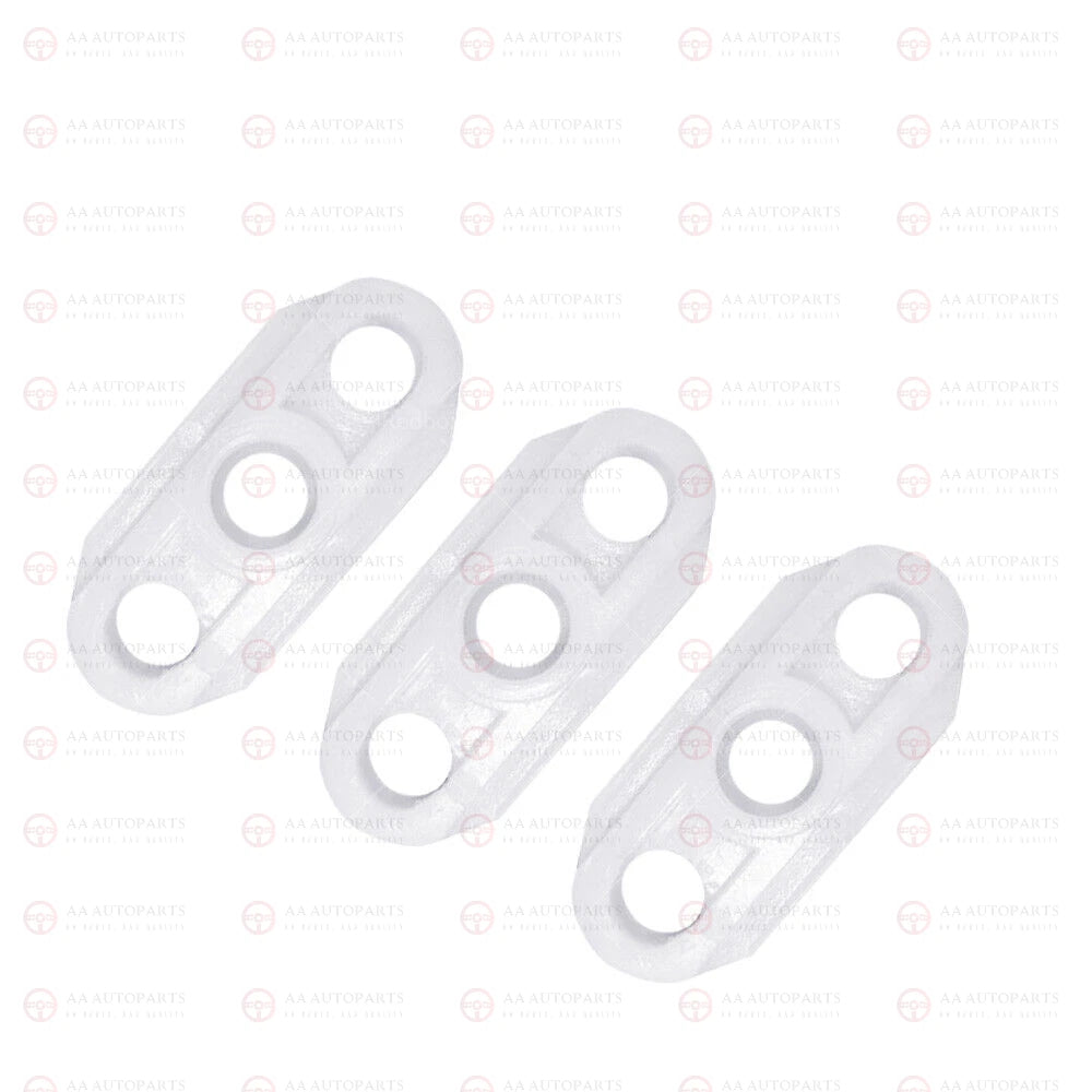Set of 3 plastic window regulator lifter slide clips for Holden Commodore VR to VZ