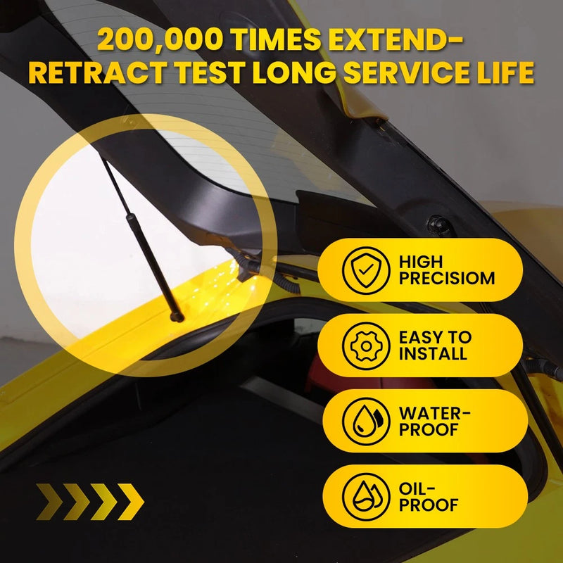 4x Gas Struts for Ford Falcon Ute Hard Cover Flat Lid BA BF 525mm