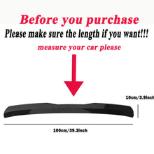 Load image into Gallery viewer, 99CM For VW for Golf MK5 MK6 MK7 for GTI R Rear Boot Trunk Lip Spoiler Wing BLK