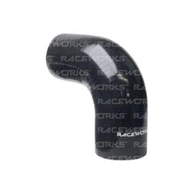 Load image into Gallery viewer, Raceworks Silicone 90 Elbow 4" (102mm) Black