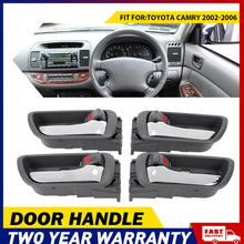 Load image into Gallery viewer, For Toyota Camry ACV36 MCV36 02~06 LH RH Front Rear Inner Door Handle Chrome 4X