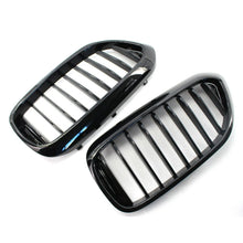 Load image into Gallery viewer, For BMW 5 Series Sedan G30 G38 530i 17-19 Gloss Black Front Kindey Grille Grill