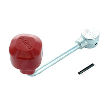 Load image into Gallery viewer, AL-KO red roll pin jockey wheel handle replacement for 6 and 8 inch jockey wheels