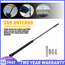 Load image into Gallery viewer, 11" Car Antenna Mast Aerial Vehicle Roof A/FM Radio Signal Booster Universal 12V