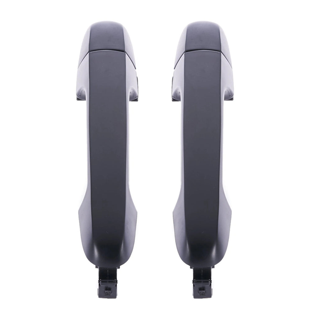 Door Handle Outer for Hyundai i30 FD 07-12 Set of 2 Black REAR LEFT+RIGHT