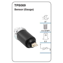 Load image into Gallery viewer, Tridon Oil Pressure Switch TPS069