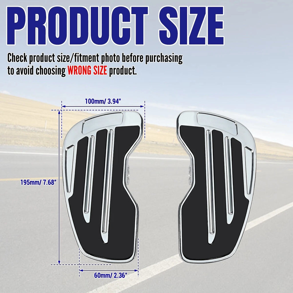 Front Floorboards Foot Pegs For Harley Softail Breakout Low Rider Street Bob 18+