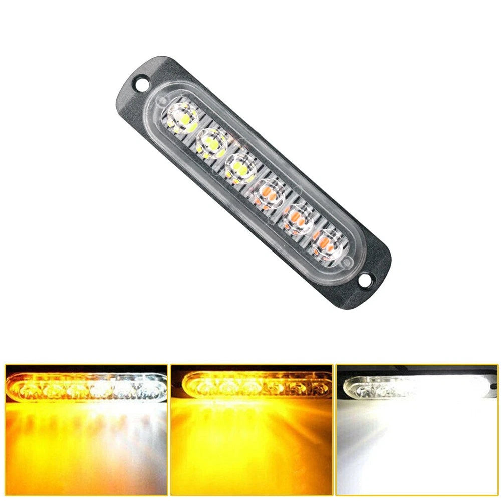 12V LED Strobe Beacon Emergency Strobe Alarm Light Signal Flashing Warning Light