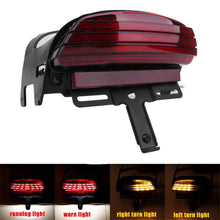 Load image into Gallery viewer, Tri-Bar Fender Rear Brake Tail Light Fits For Harley Dyna FXDF Fat Bob 2008-2013