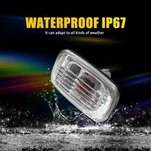 Load image into Gallery viewer, 4x For 92-07 Toyota Land Cruiser LED Clear Amber Side Marker Light Indicator AU