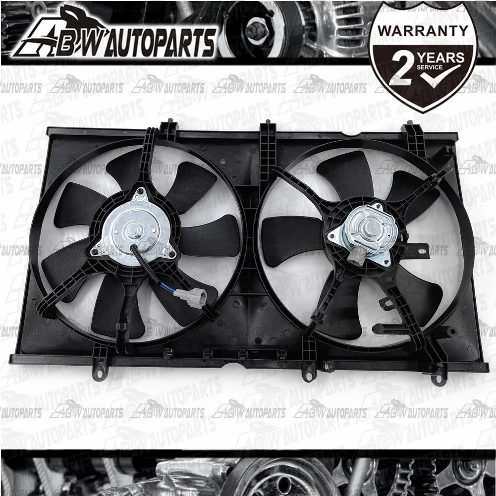 Dual Radiator Fan for Mitsubishi Lancer CH 2.0L 2003-2007