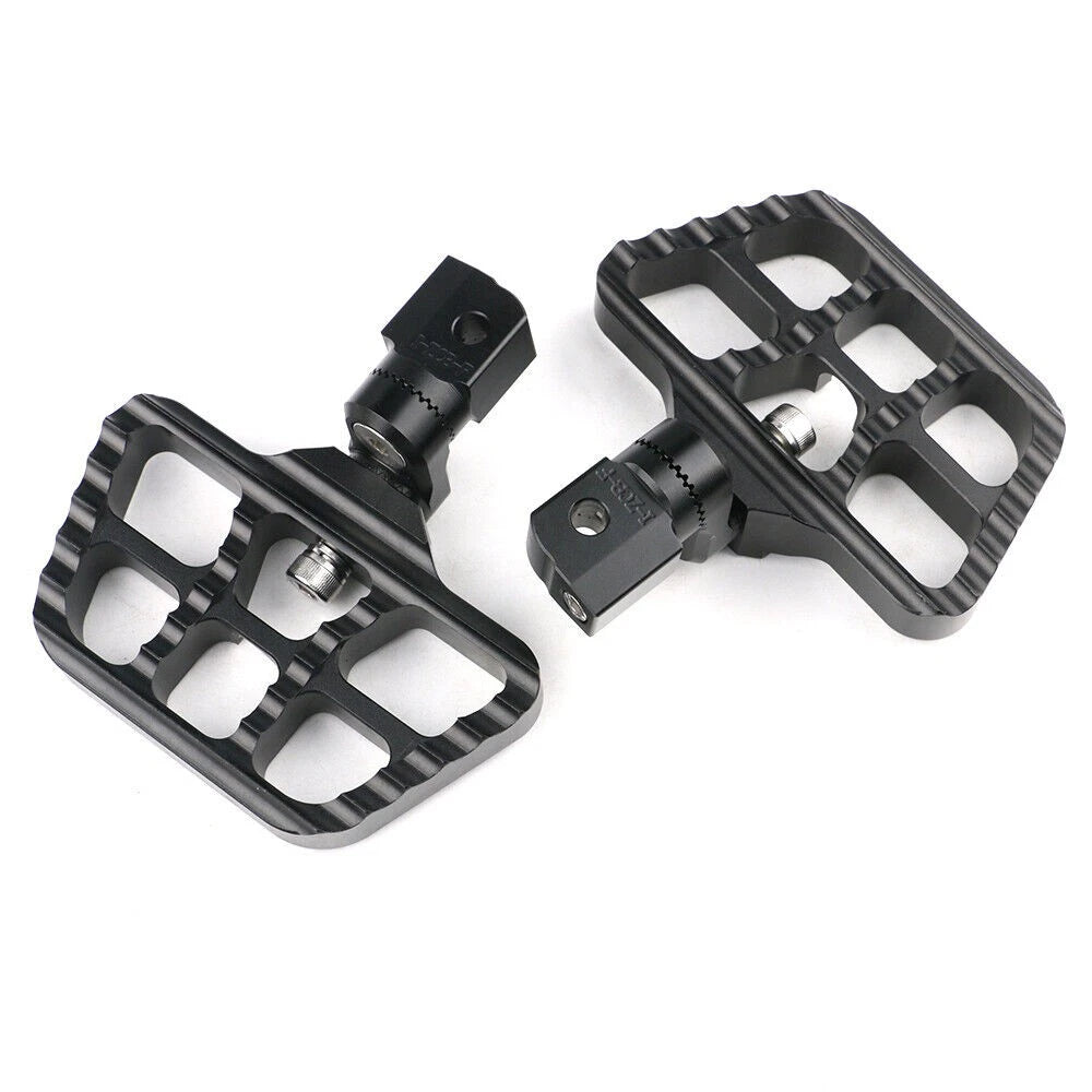 Pair Motorcycle Front Floorboards Mini Serrated Foot Peg For Indian Scout Bobber