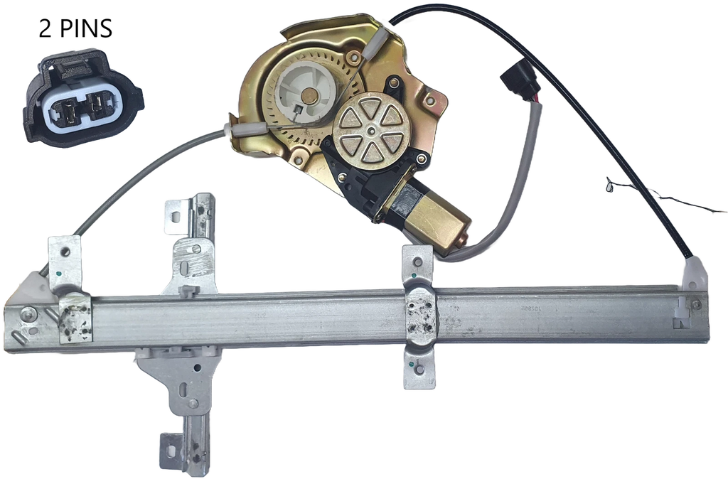 Front Left Electric Window Regulator With 2 Pins Motor for Holden Rodeo TF 88-03