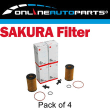 Load image into Gallery viewer, 4 Pack Oil Filters for Landcruiser VDJ76 VDJ78 VDJ79 V8 1VD-FTV 4.5L 2007-2014