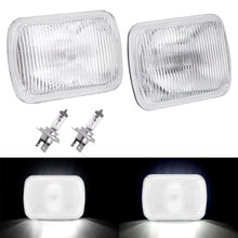 Load image into Gallery viewer, 2PCS 5x7" H4 Headlight Kit Rectangle Semi Sealed Headlamp for Toyota Hilux RWD