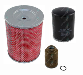Oil Air Fuel Filter Service Kit For Toyota Hilux LN106 LN107 LN111 LN86 Diesel