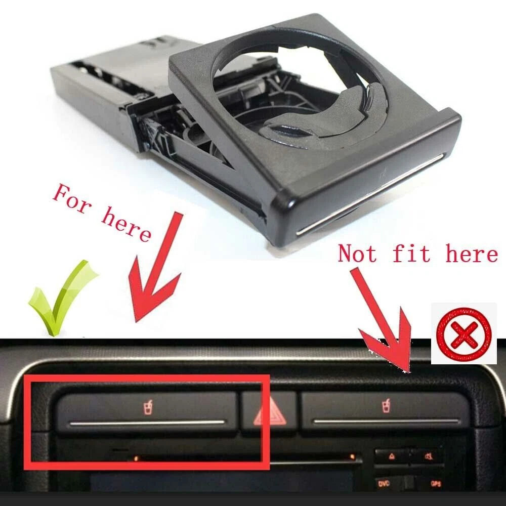 Cup Holder Retractable Right Hand Drive 8E2862534L For Audi A4 B6 B7 2002-2008 S