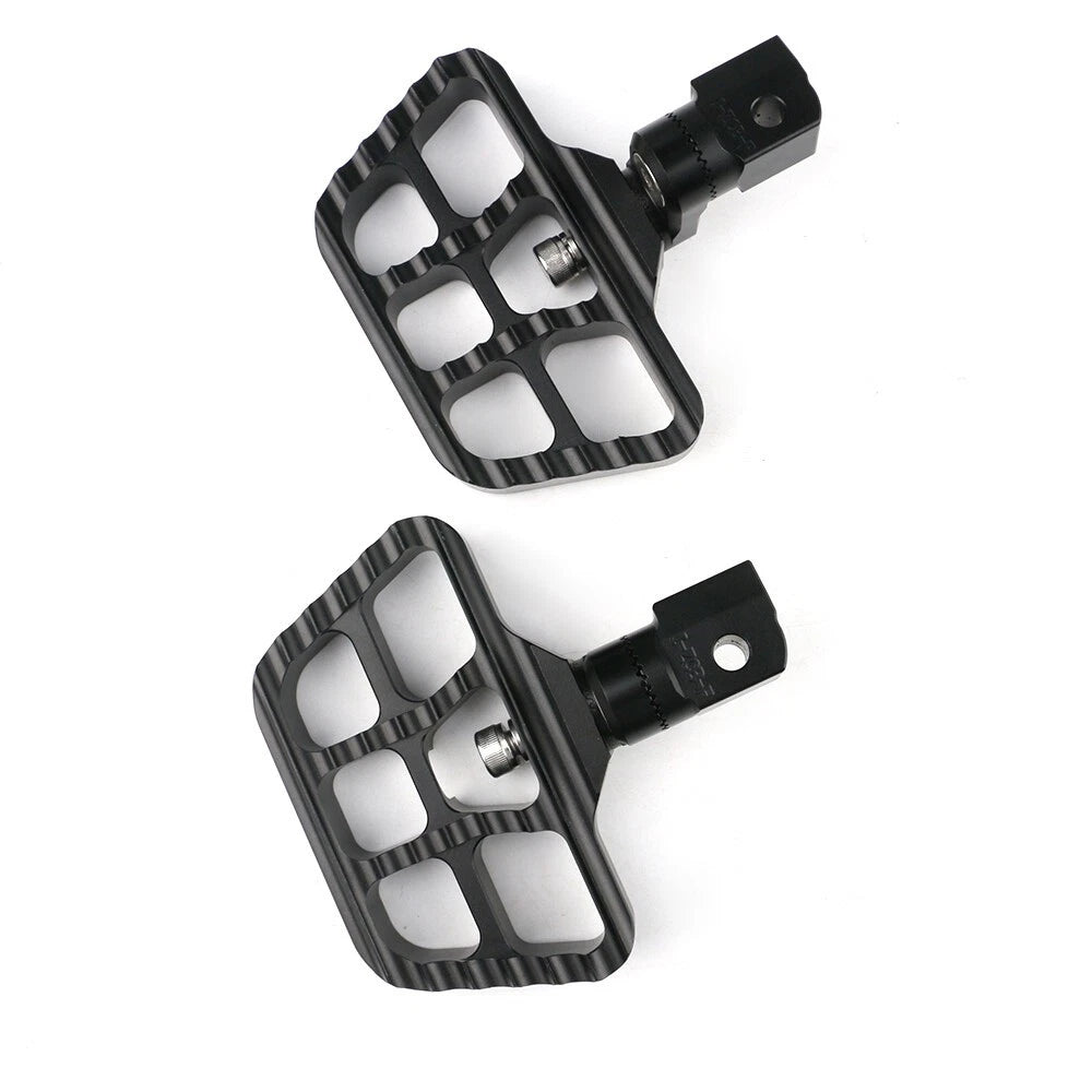 Pair Motorcycle Front Floorboards Mini Serrated Foot Peg For Indian Scout Bobber