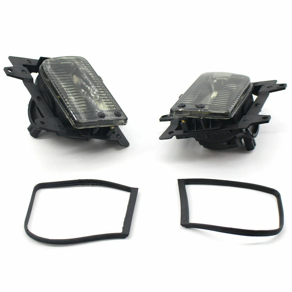Pair Front Bumper Fog Light Lamp For BMW E30 3-Series Sedan 85-93 Left&Right ST