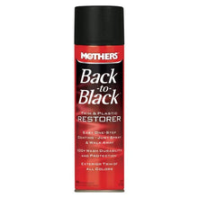 Load image into Gallery viewer, Mothers Naturally Black Trim &amp; Plastic Restorer Aerosol 283g