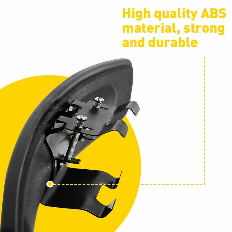 Universal 17" Clear Vision Day Night Clip-On Interior Rear View Mirror