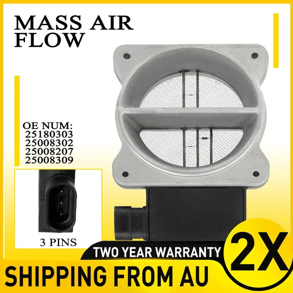 2x Mass Air Flow MAF Sensor For Holden Commodore VS VT VX Statesman WH V6 NEW