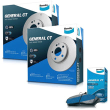Load image into Gallery viewer, Bendix Front Brake Pads + Rotors for Ford Focus LS LT LV LW 278mm DB1679