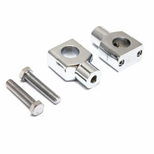 Load image into Gallery viewer, 7/8″22mm Motor Aluminium Handle Bar Mount Risers Clamp Chrome for ATV Quad Dirt