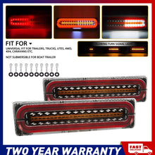Load image into Gallery viewer, 2/4/8x 100 LED Tail Lights Stop Indicator Reverse Lamp Trailer Truck Ute Light A