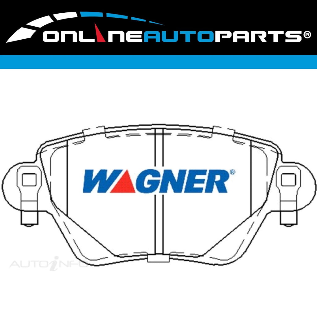 Rear Disc Brake Pad Set for Jaguar XJS 6cyl 4.0L 12cyl 5.3L 6.0L 1976~1995