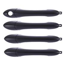 Load image into Gallery viewer, 4pc FRONT REAR Left &amp; Right Outer Door Handle Blk For Hyundai Sonata i45 10-14