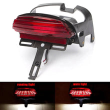 Load image into Gallery viewer, For Harley Softail Dyna FXDF Fat Bob 2008-13 Tri-Bar Fender LED Tail Brake Light
