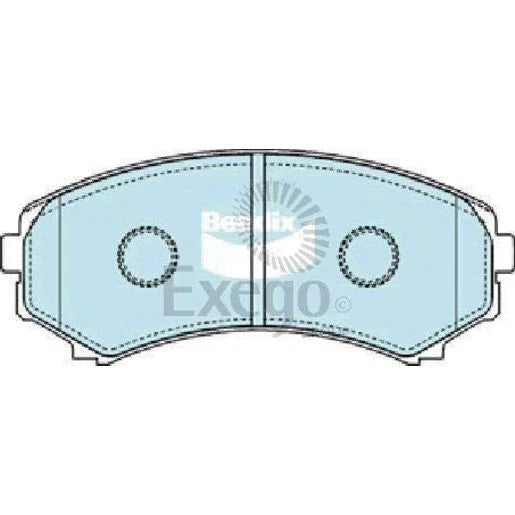 Bendix Heavy Duty Brake Pad Set Front DB1388 HD