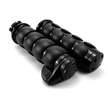 Load image into Gallery viewer, 1" Black Handlebar Hand Bar Grips For Harley Sportster Road King Electra Glide S