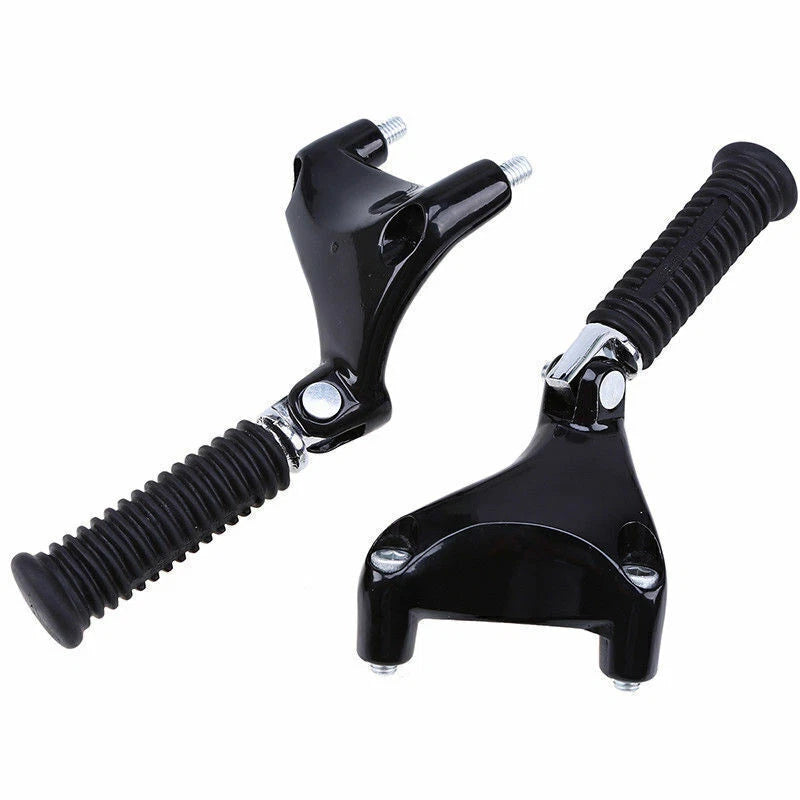 Rear Passenger Foot Pegs Pedal Mount For Harley Sportster XL 883 1200 Iron 04-13