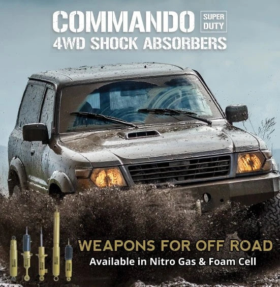 2 Front Foam Cell Strut Shock Absorbers for Ford Territory AWD 4WD TS TX 04~9/07