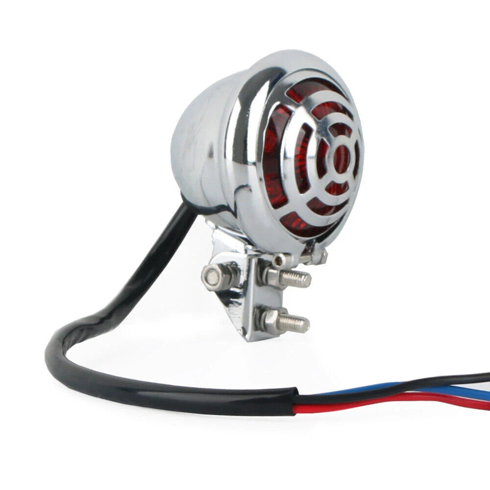 LED Motorcycle Rear Stop Brake Tail Light For Harley Cafe Racer Bobber Chopper S