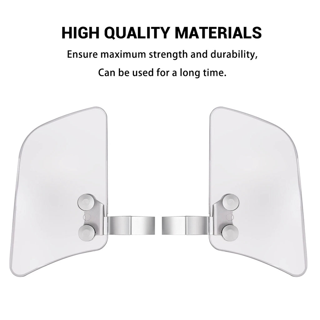 Motorcycle Front Wind Fork Air Deflector For Honda For Kawasaki For Yamaha Clear