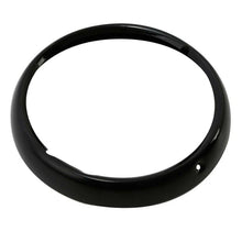 Load image into Gallery viewer, 7''Headlight Headlamp Trim Ring Black For Harley Touring Electra Glide Road King