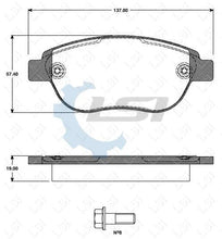 Load image into Gallery viewer, Front Brake Pads and Disc Rotors for Peugeot 307 XSE 2.0 2005-2008