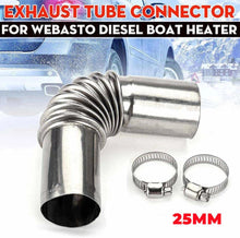 Load image into Gallery viewer, 2x Air Diesel Heater 25mm Exhaust Pipe Tube Elbow Connector For Car Truck Camper