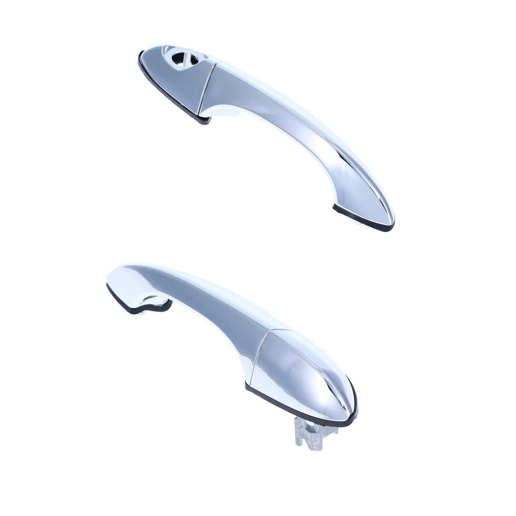 2pc Set Front Left & Right Outer Door Handle Chrome for BMW X5 E53 2000 -07