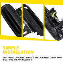 Load image into Gallery viewer, 1-10x FRONT LH Outer Outside Door Handle For Toyota Corolla AE112 1998-01 Black