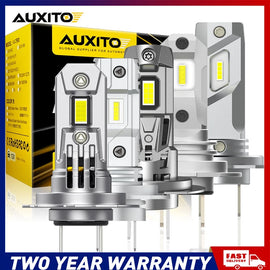 AUXITO 2X H7 120W /100W/90W 30000LM LED Headlight Bulb White Replace Halogen A