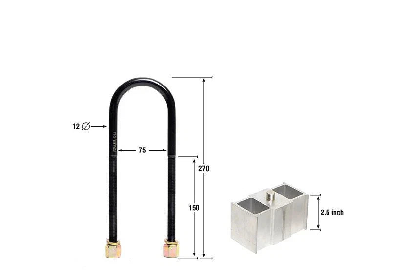 Whiteline KLB105-25 Lowering Blocks 2.5