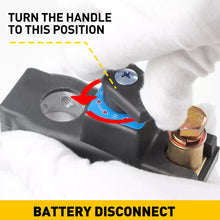 Load image into Gallery viewer, 2PCS Waterproof Switch Disconnect Battery Isolator Cut Off Kill Anti-leakage Car