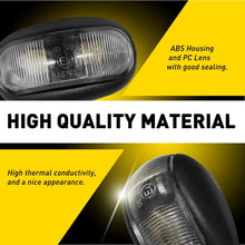 Load image into Gallery viewer, 10/20/40X LED Clearance Lights Side Marker Amber Red Indicators Trailer Truck A