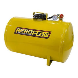 Aeroflow AF77-3011 10 Gal Portable Air Tank Yellow With Tank Valve 125 Max PSI