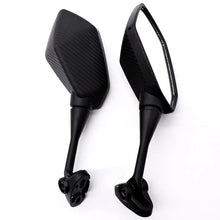 Load image into Gallery viewer, 2x Carbon Black Side Rearview Mirrors For Honda CBR1000RR 2004-07 CBR600RR 03-19